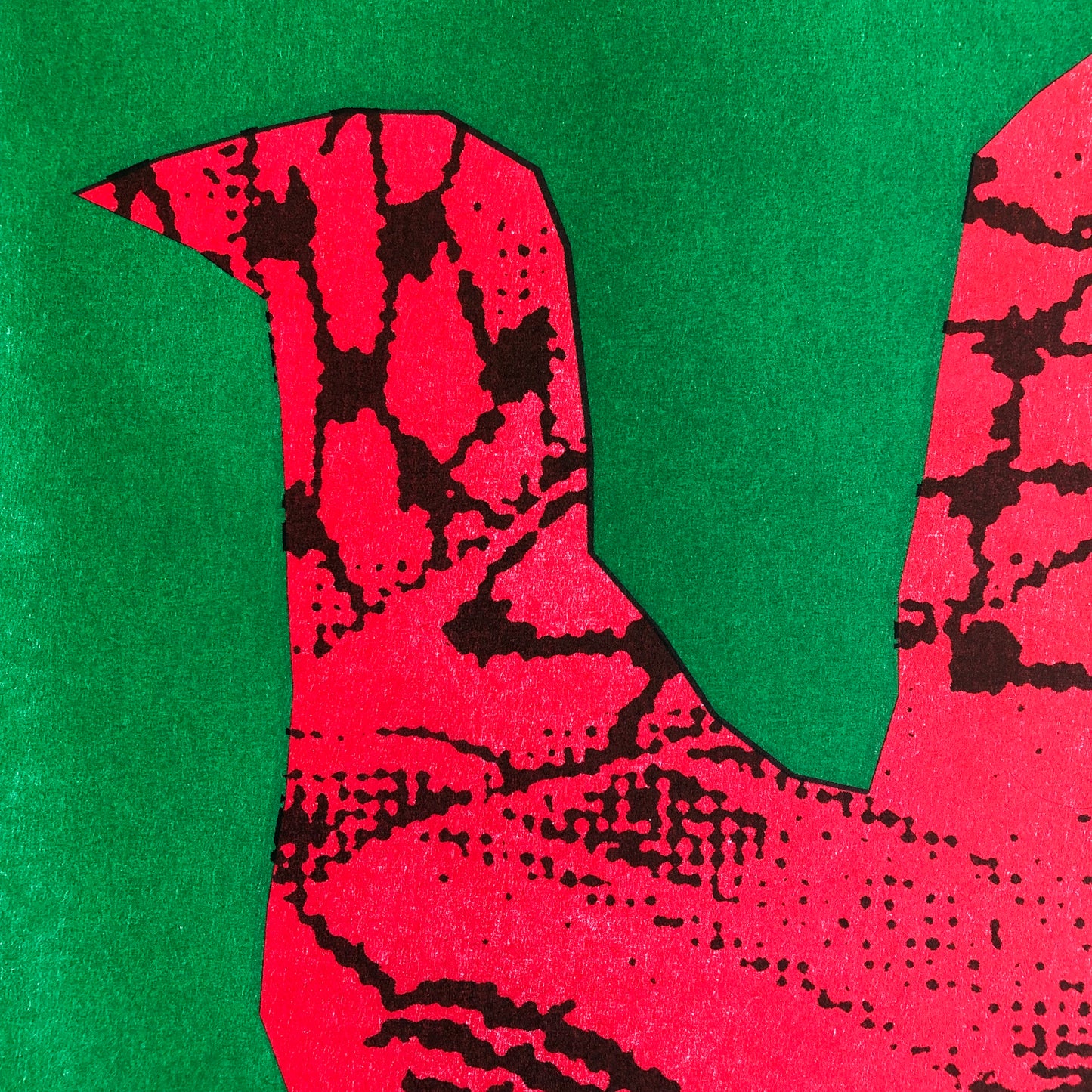 Risoprinted "Gaza Lives!" A3 Poster for Palestine Fundraiser