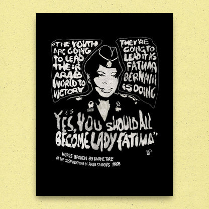 Fatima Bernawi A2 Poster